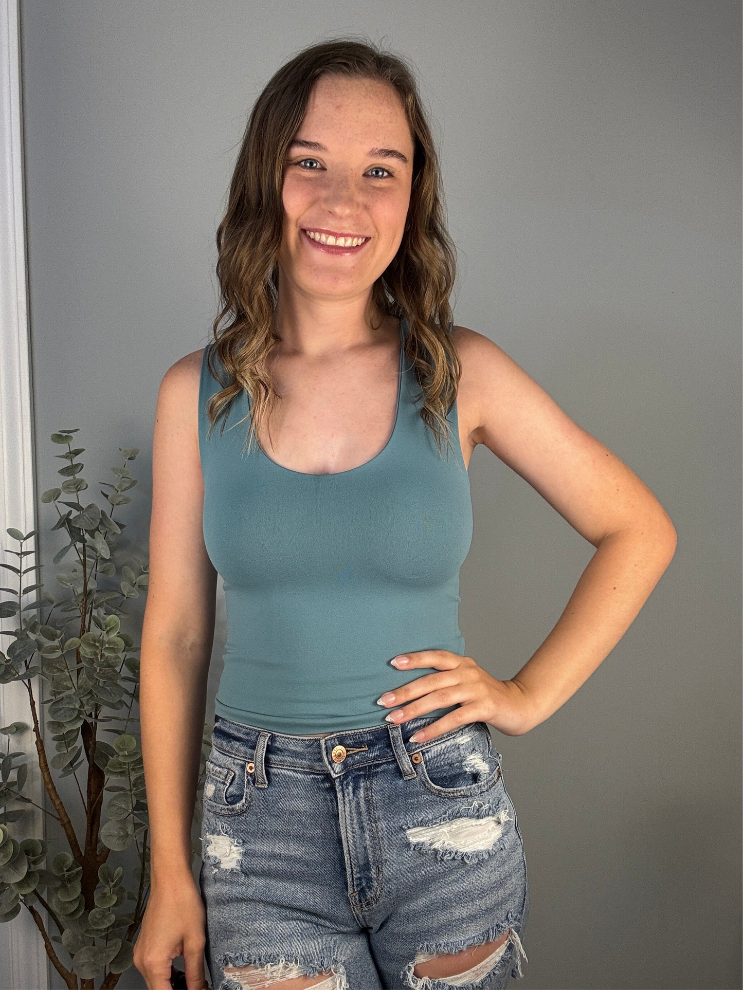 Double Layered Full Length Tank