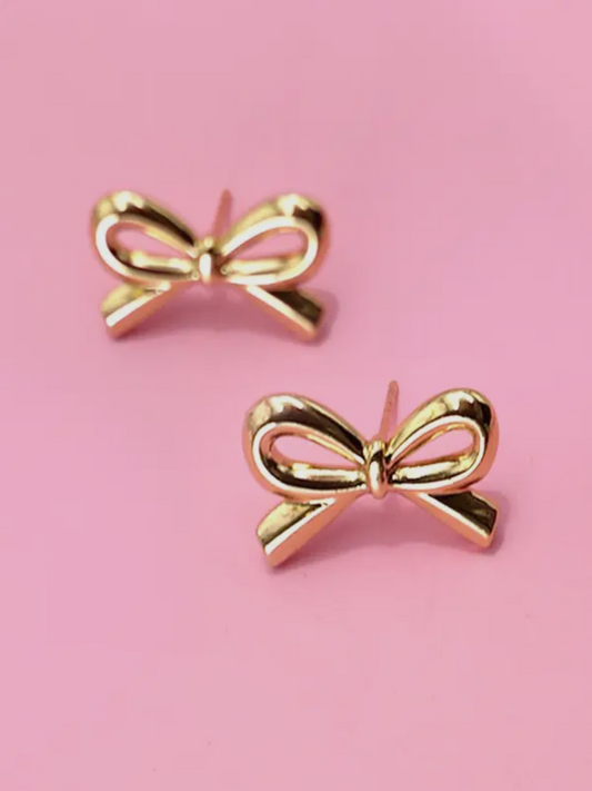 Bow Stud Earrings